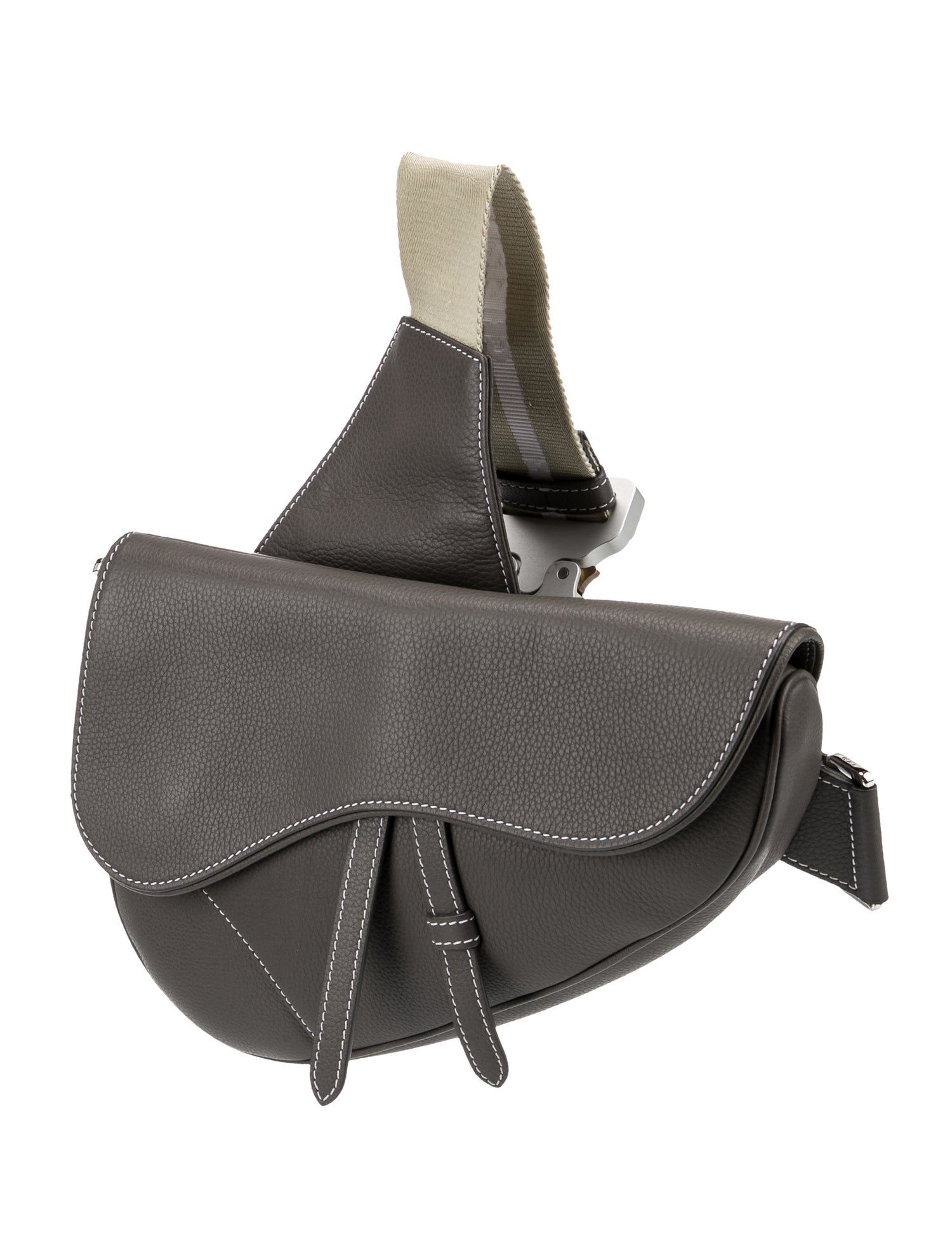 DIOR MEN Leather Christian Dior Saddle