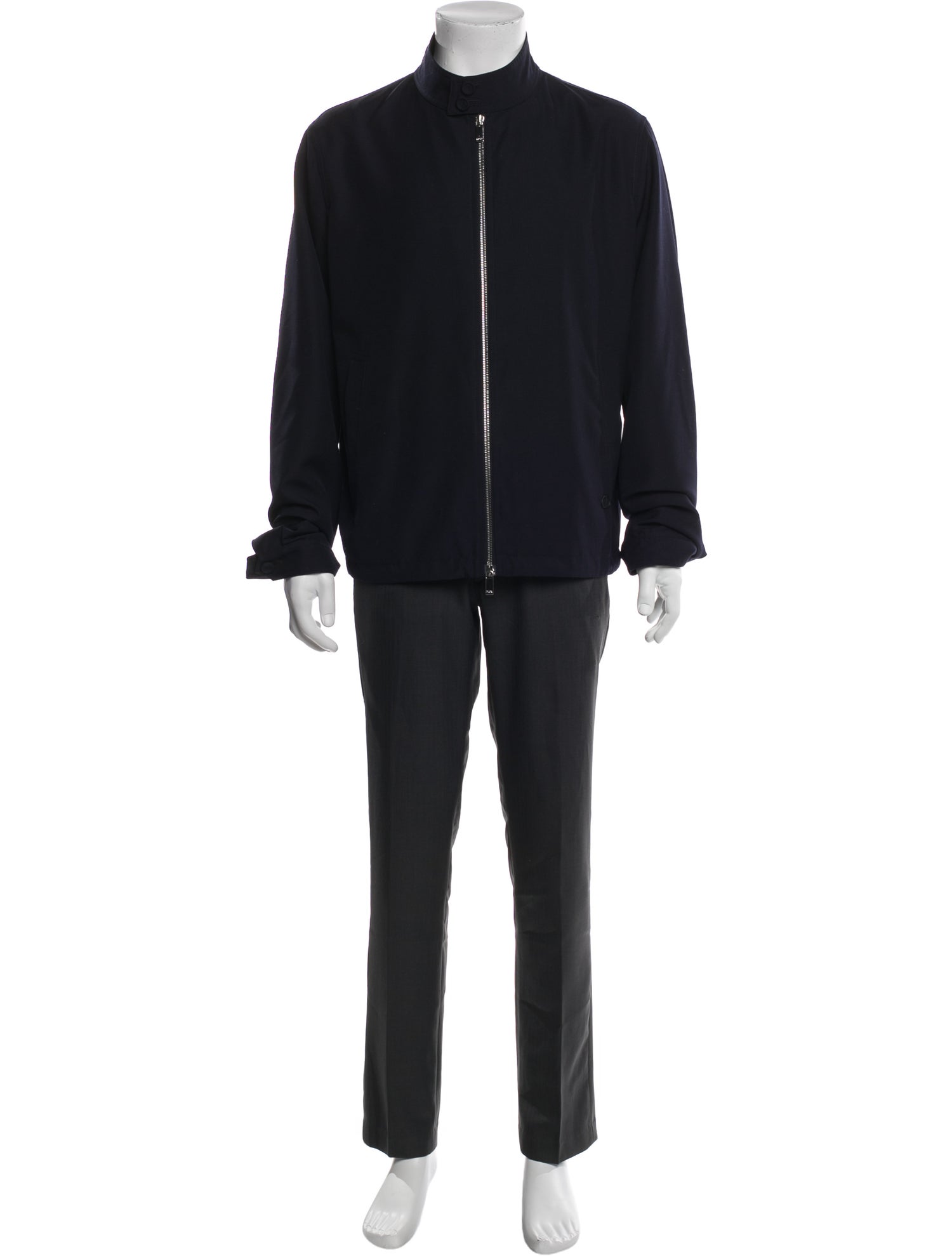 DIOR MEN Virgin Wool Trench Coat