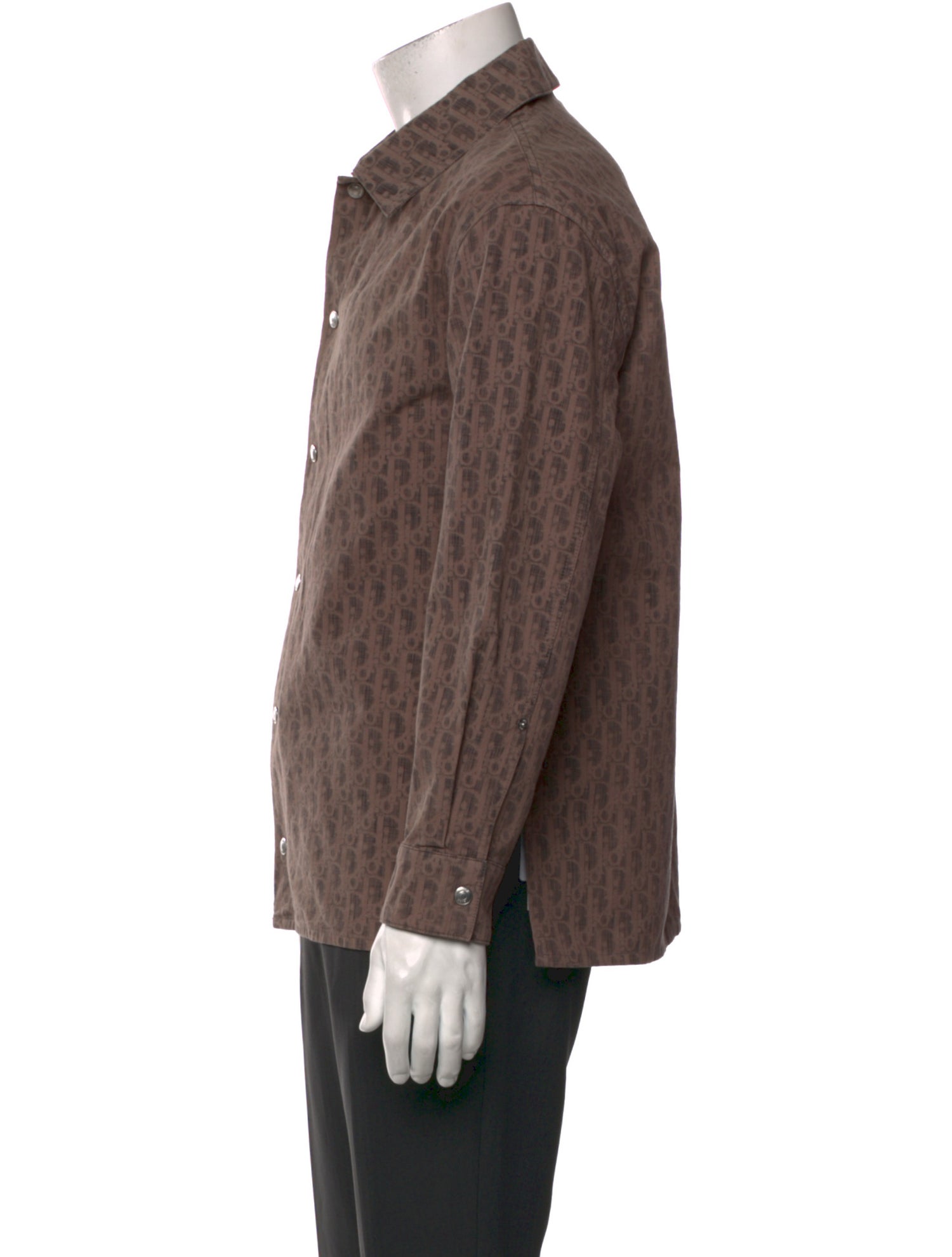 DIOR MEN 2022 Oblique Jacquard Shirt w/ Tags