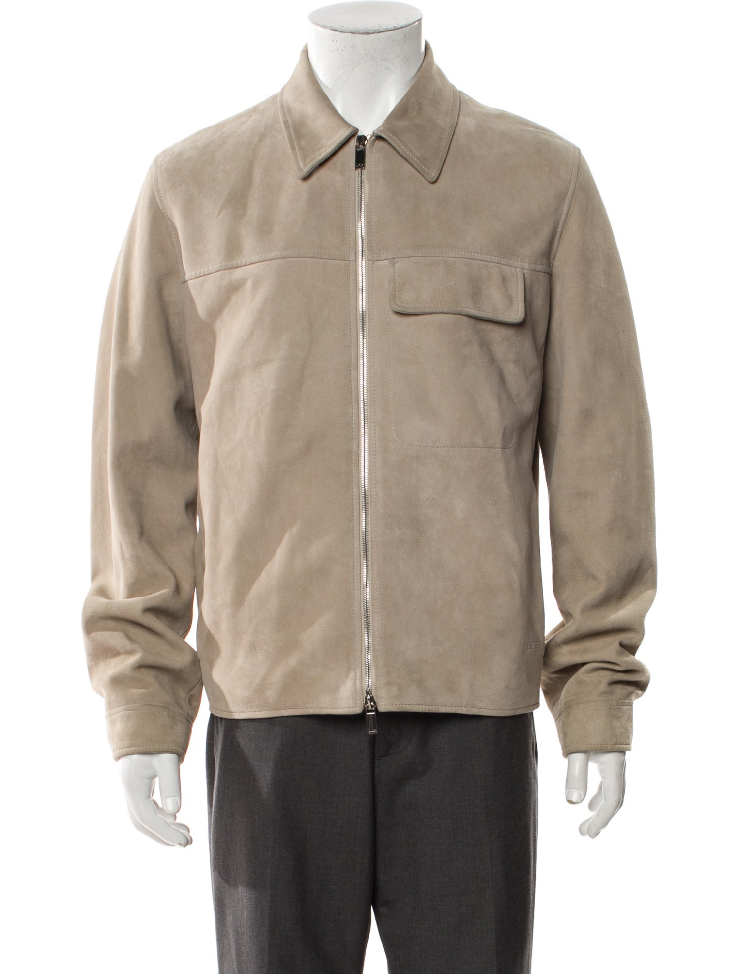 Louis Vuitton Printed Organza Track Top w/ Tags - Clear