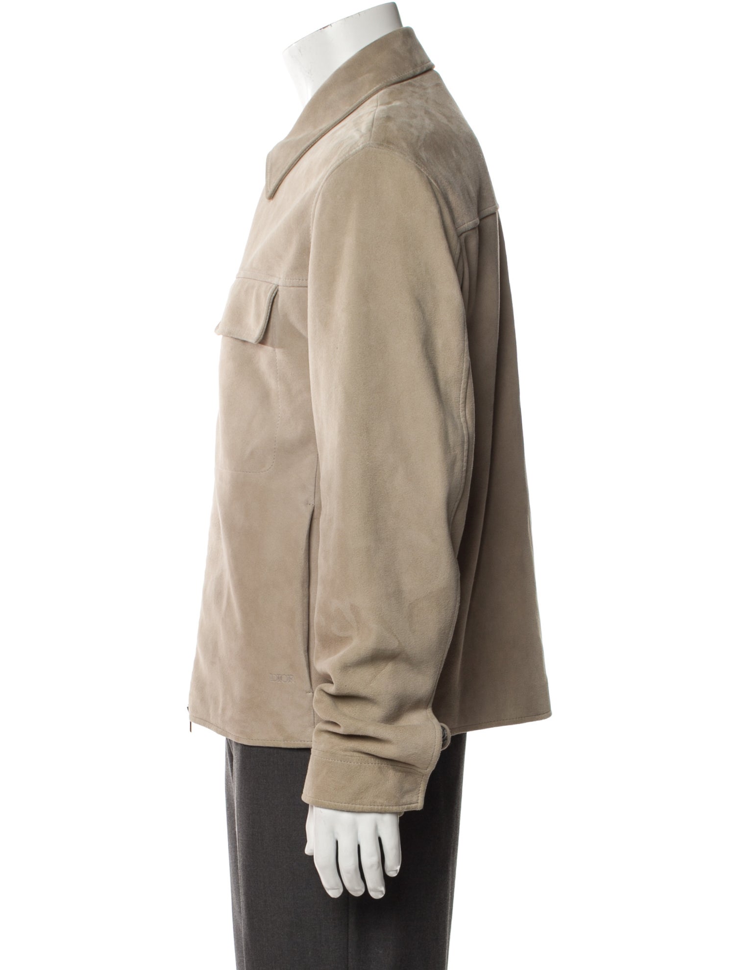 DIOR MEN 2023 Lamb Leather Moto Jacket