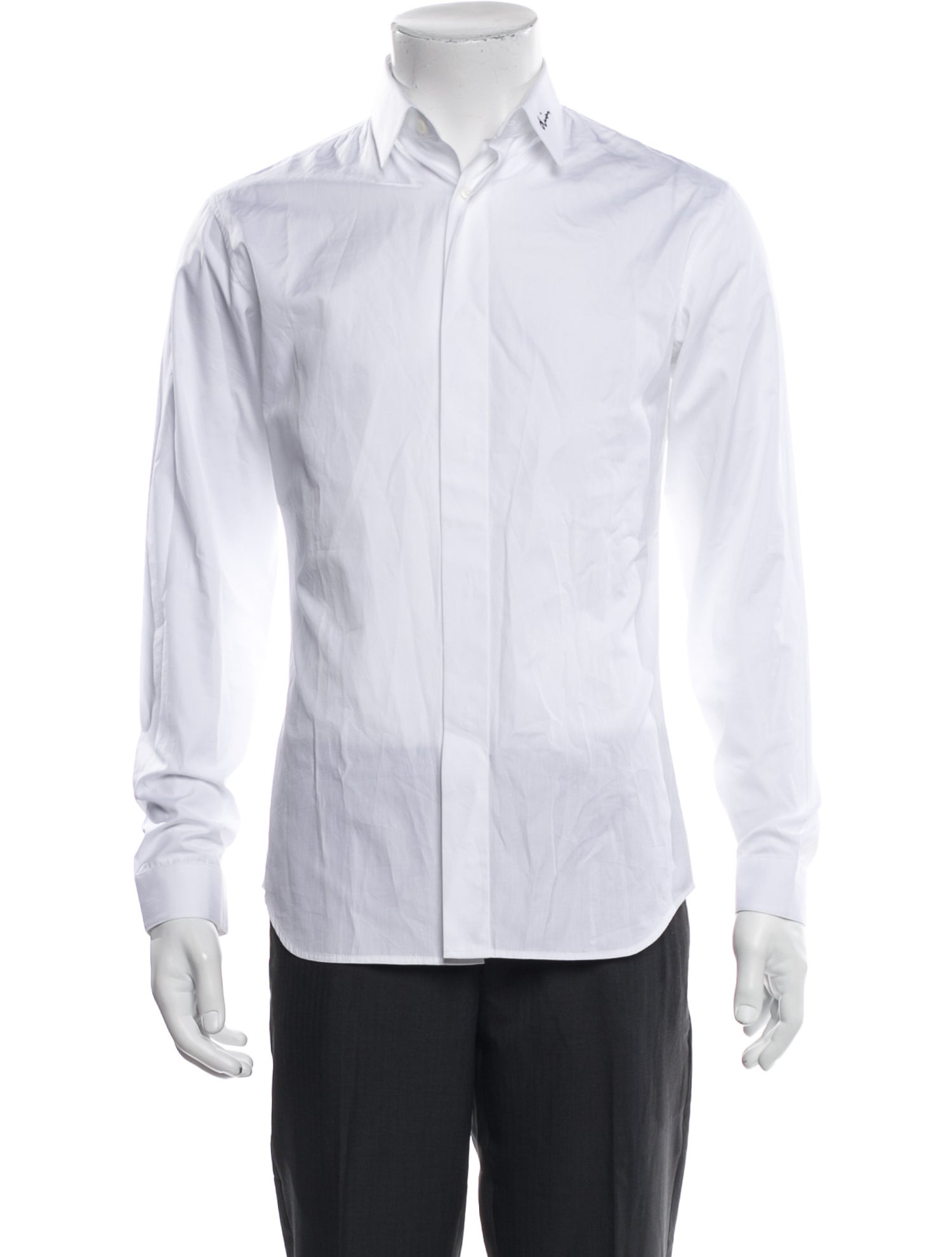 DIOR MEN 2024 Signature Logo Dress Shirt