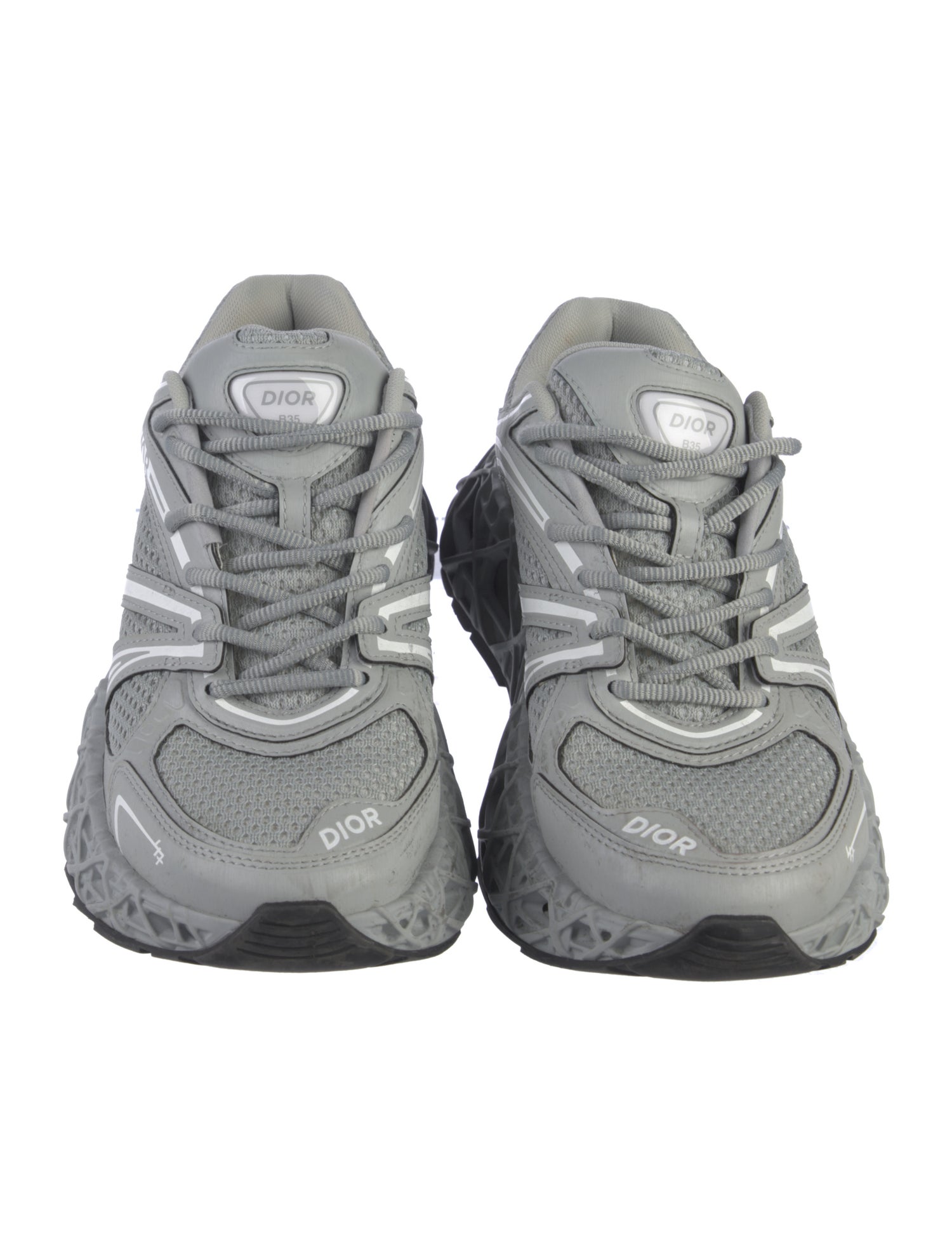 DIOR MEN B35 NXXT Sneakers - Grey Sneakers, Shoes - DIORM49310
