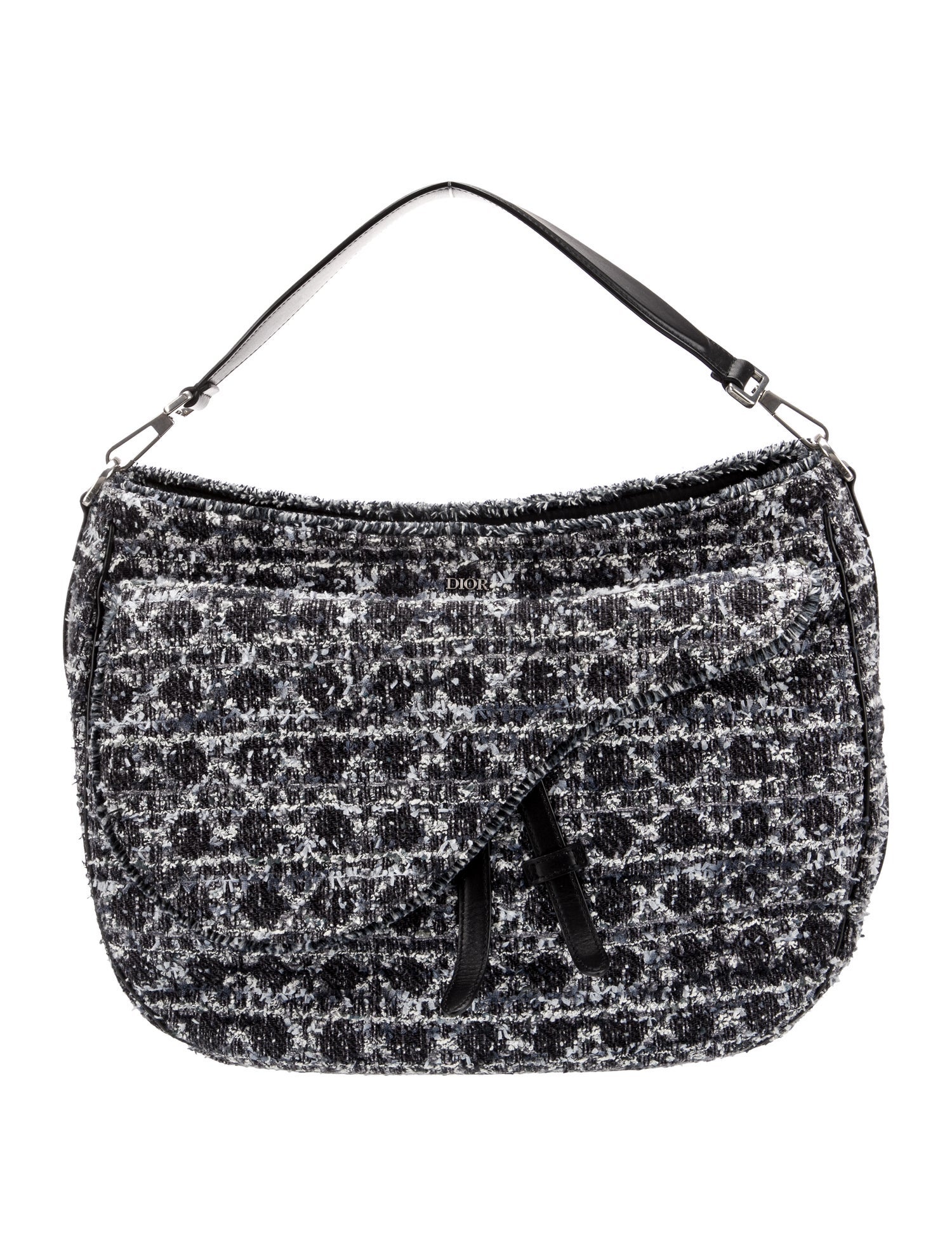 DIOR MEN Tweed Soft Saddle 2024