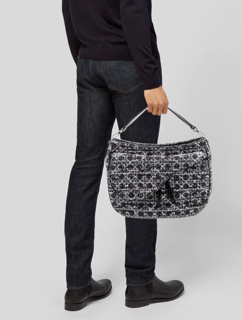 DIOR MEN Tweed Soft Saddle 2024