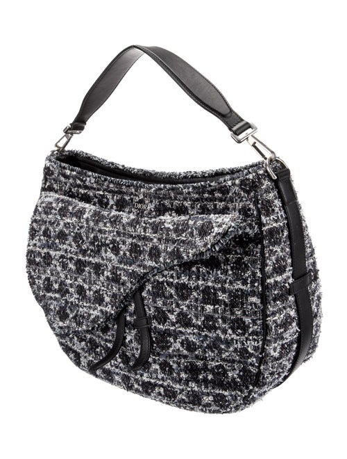 DIOR MEN Tweed Soft Saddle 2024