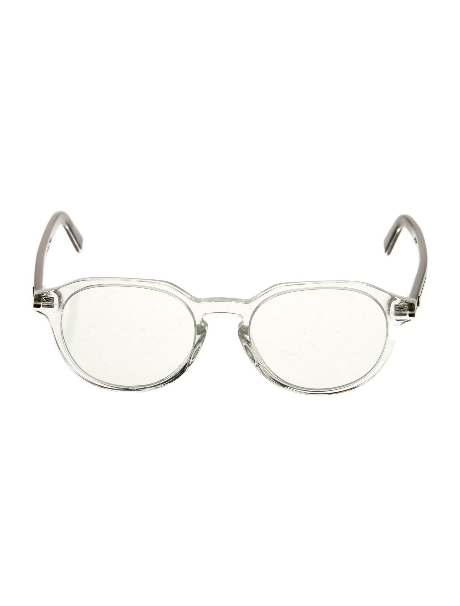 DIOR MEN Blacktie 245 Round Eyeglasses