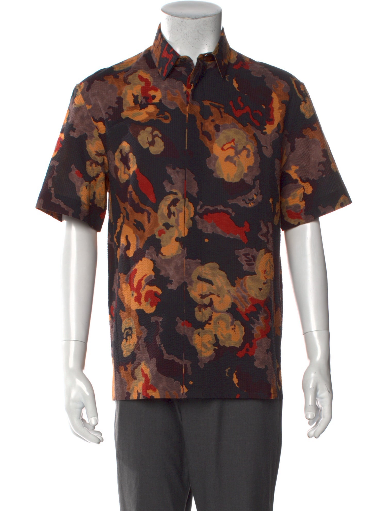 DIOR MEN 2021 Floral Print Shirt