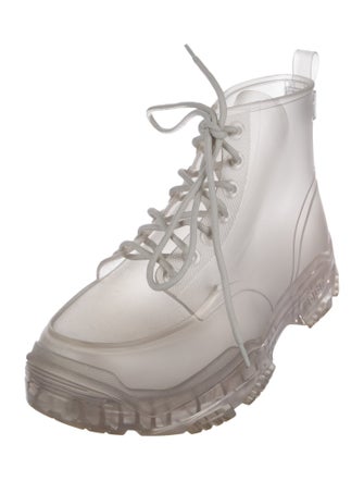 DIOR MEN Rubber Rain Boots