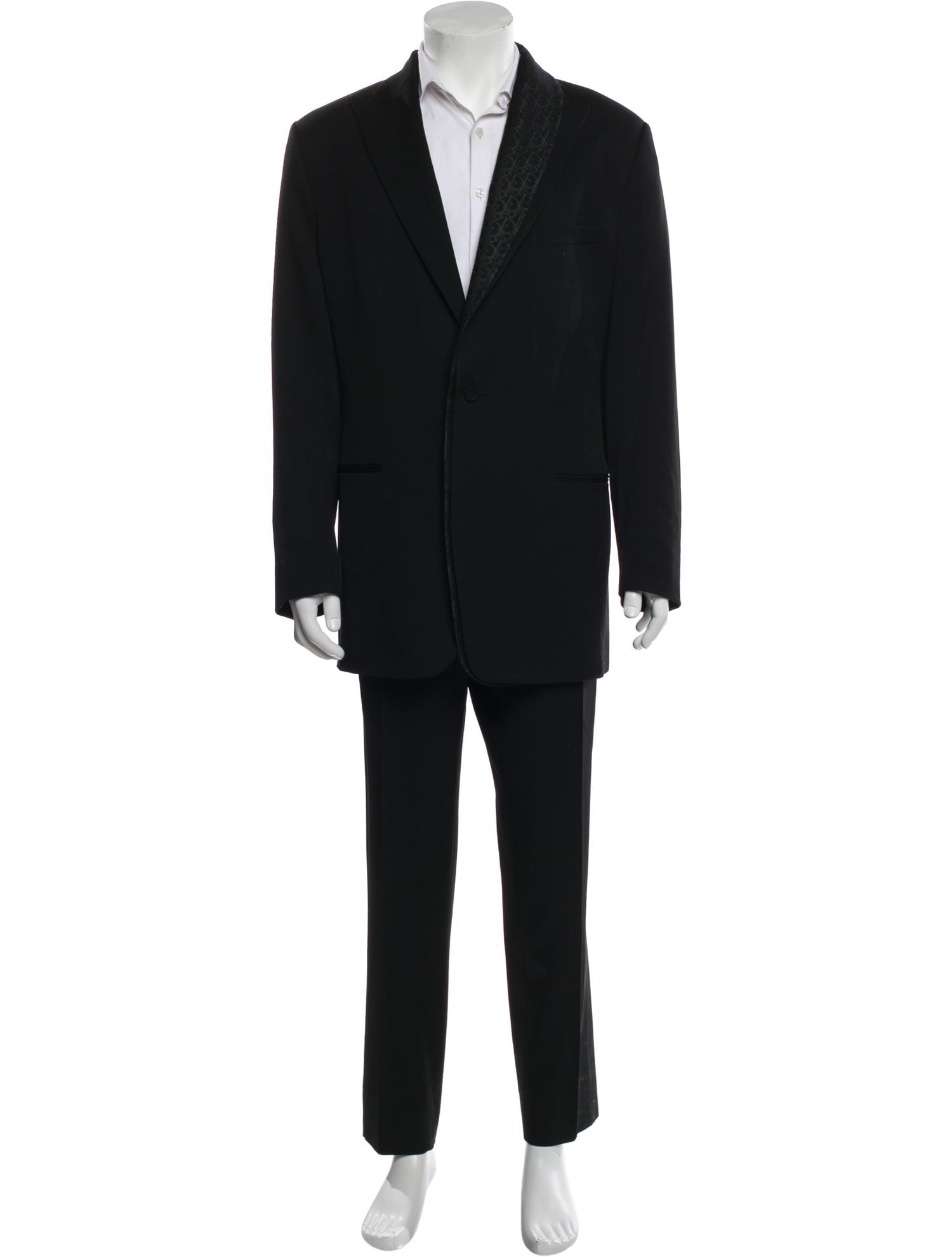 DIOR MEN 2020 Oblique Jacquard Two-Piece Blazer