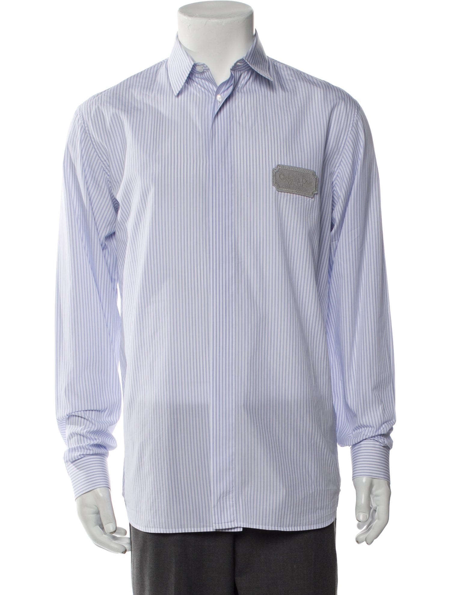 DIOR MEN 2023 Striped Dress Shirt