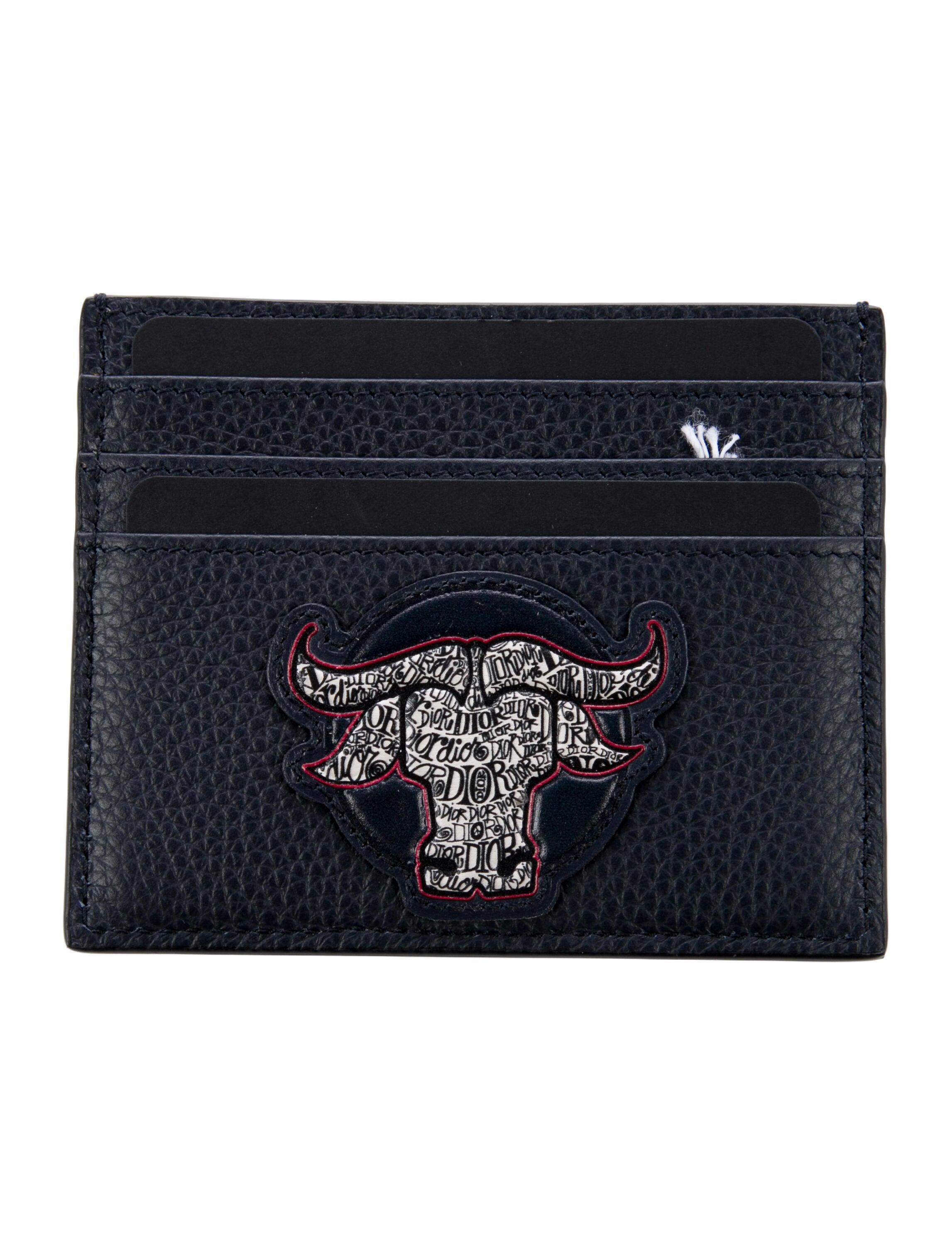 DIOR MEN x Shawn Stussy Leather Card Holder