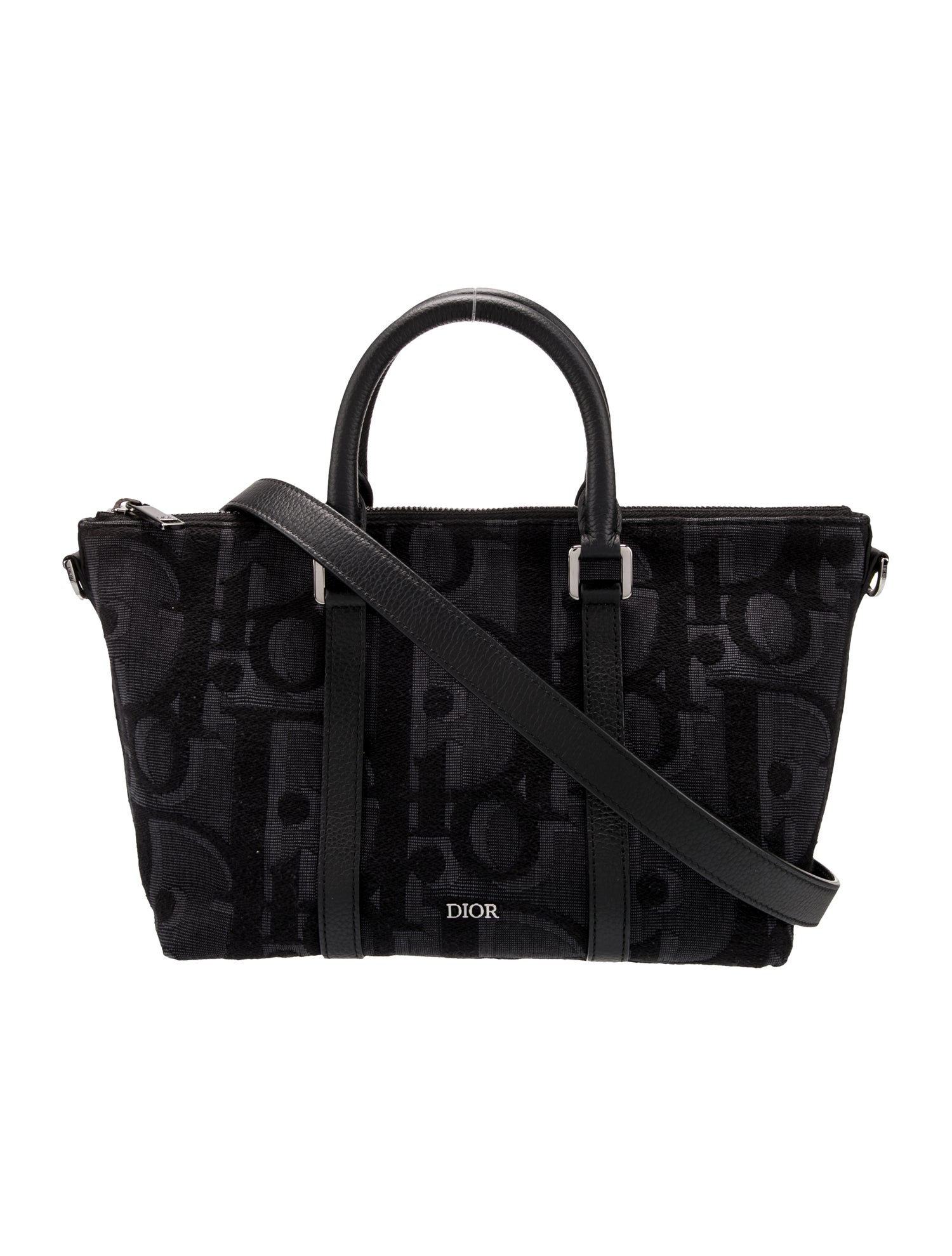 DIOR MEN Oblique Jacquard Weekender 2023