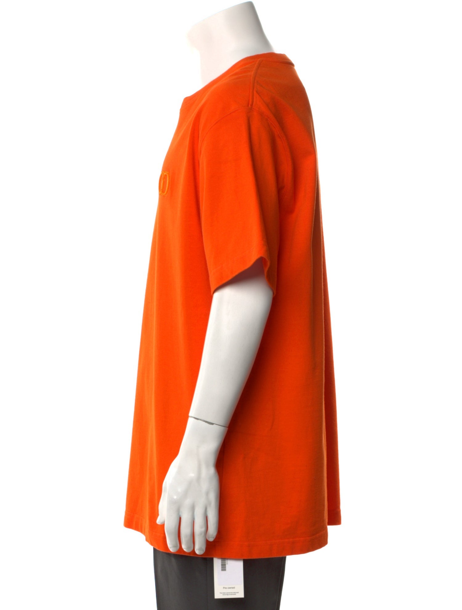 DIOR MEN Signature Logo Crew Neck T-Shirt