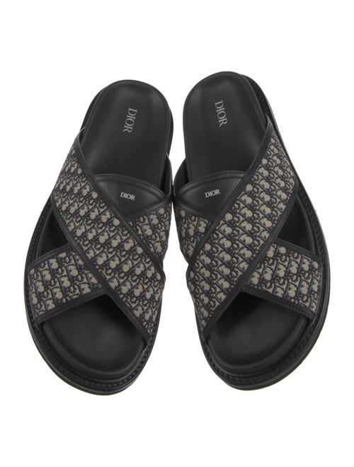 DIOR MEN 2022 Oblique Jacquard Slides