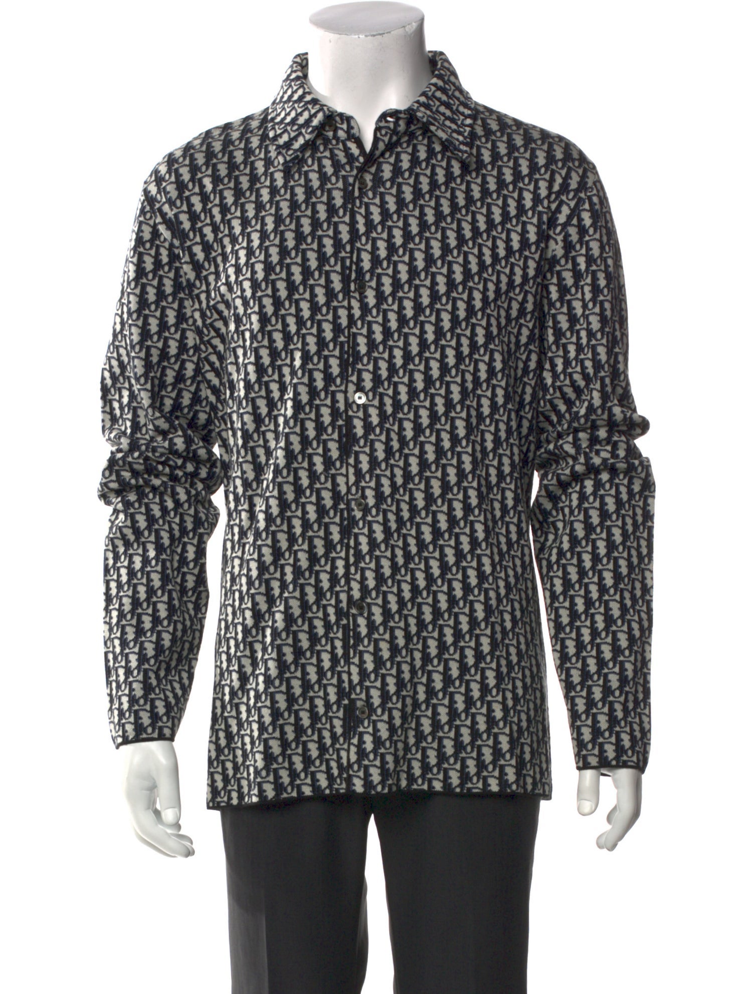 DIOR MEN 2020 Oblique Jacquard Shirt