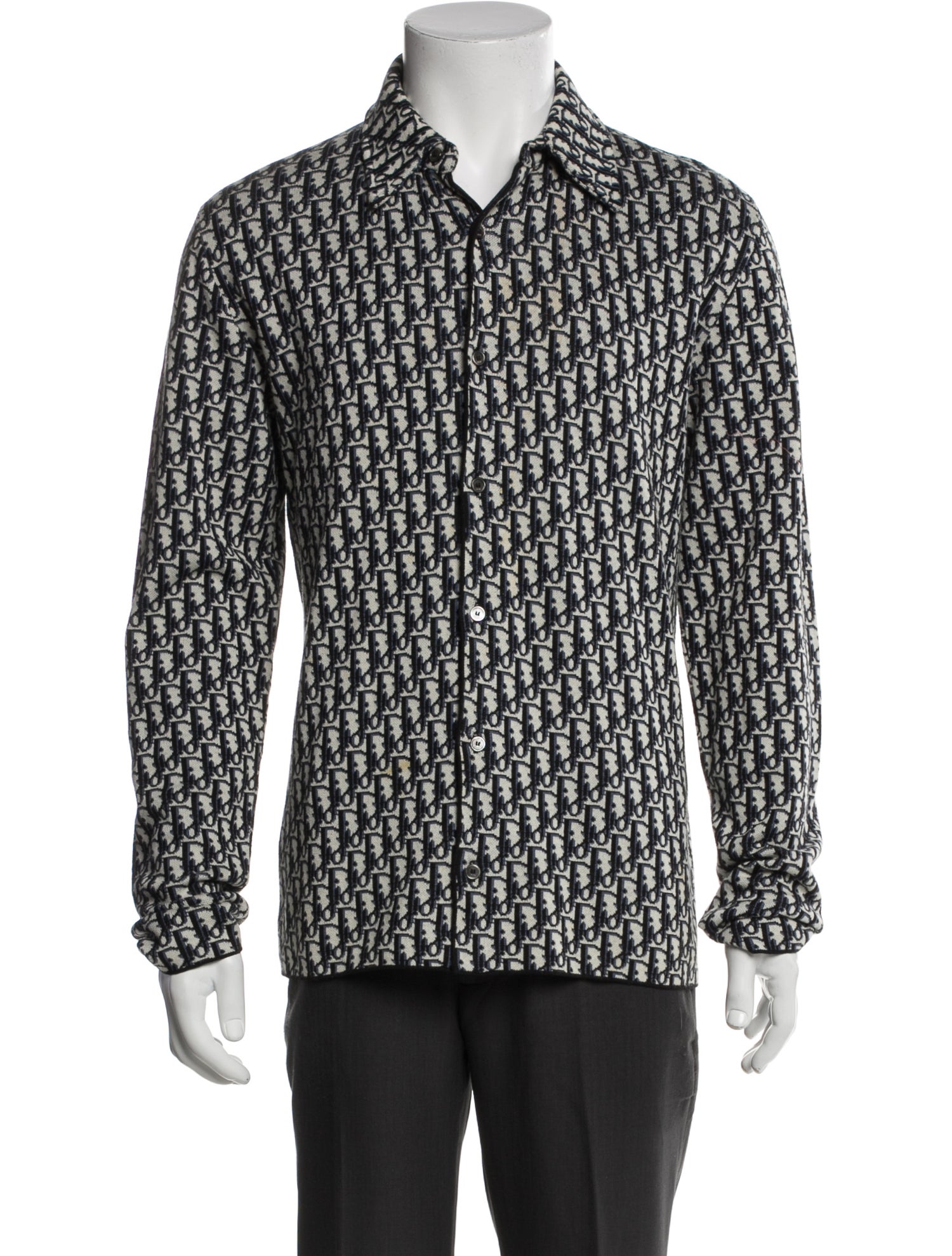 DIOR MEN 2020 Oblique Jacquard Shirt