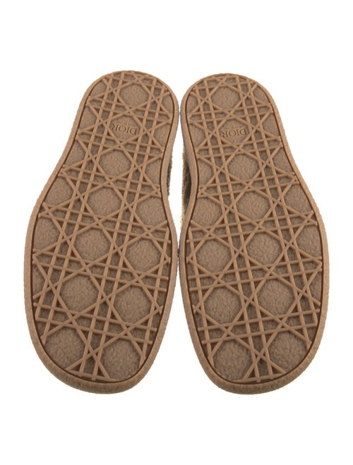 DIOR MEN Shearling Lace-Up Boots