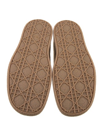 DIOR MEN Shearling Lace-Up Boots