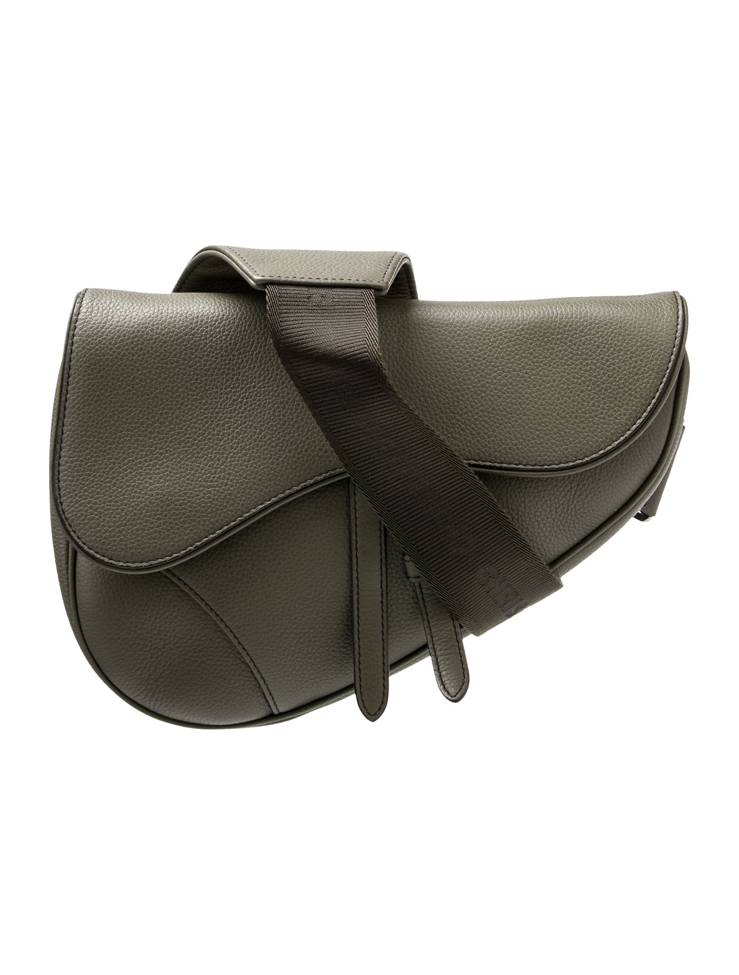 DIOR MEN Leather Crossbody Bag 2022
