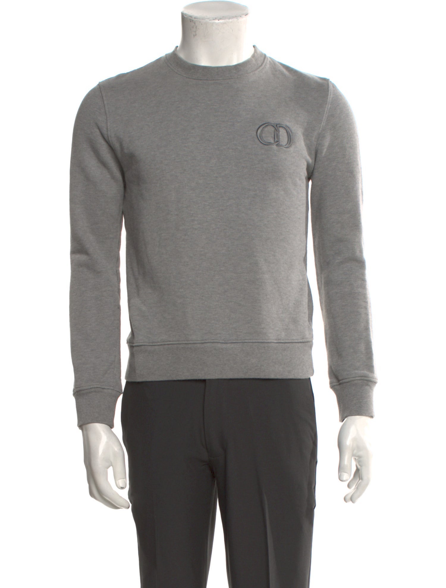 DIOR MEN 2019 CD Icon Logo 'Grey' Sweatshirt