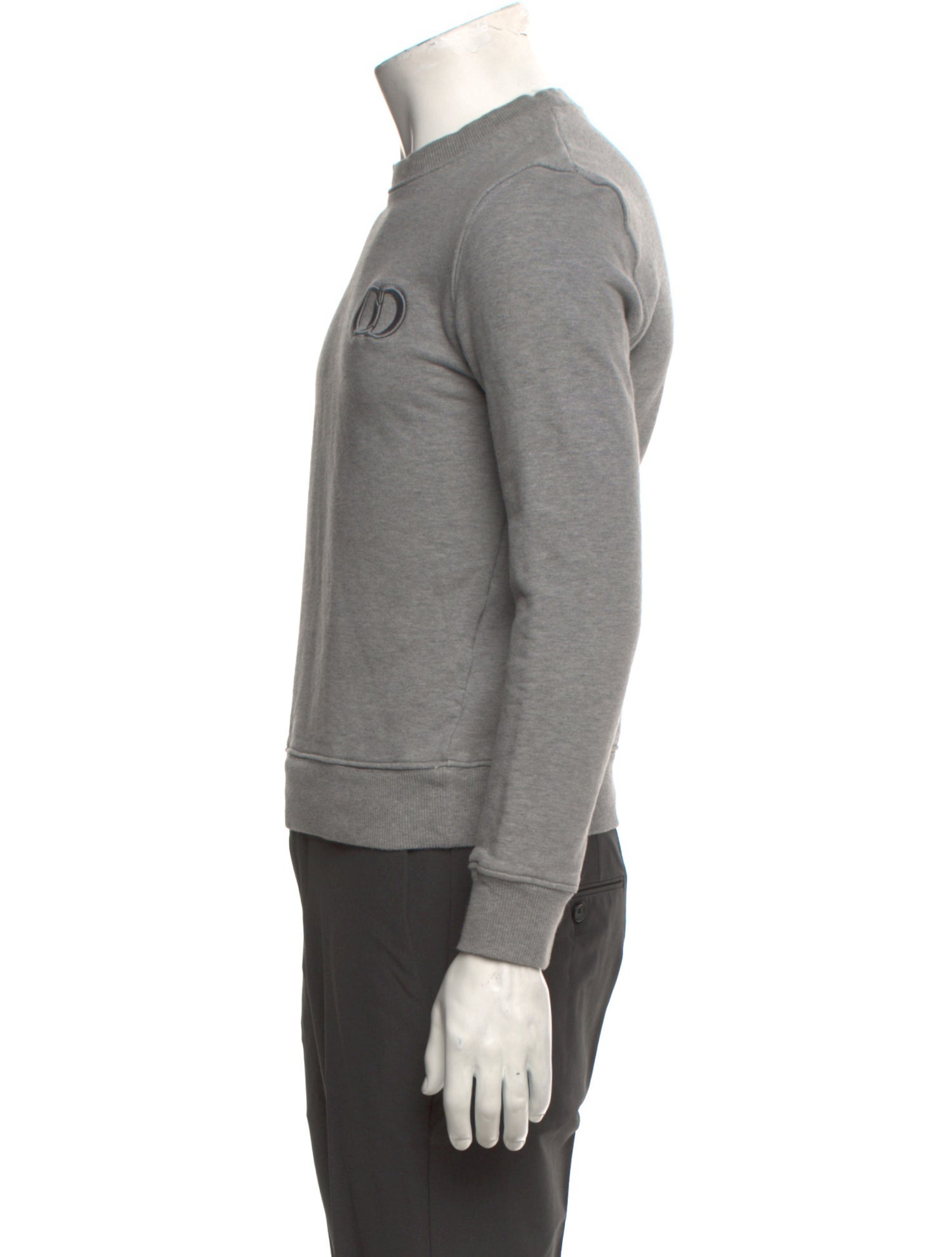 DIOR MEN 2019 CD Icon Logo 'Grey' Sweatshirt