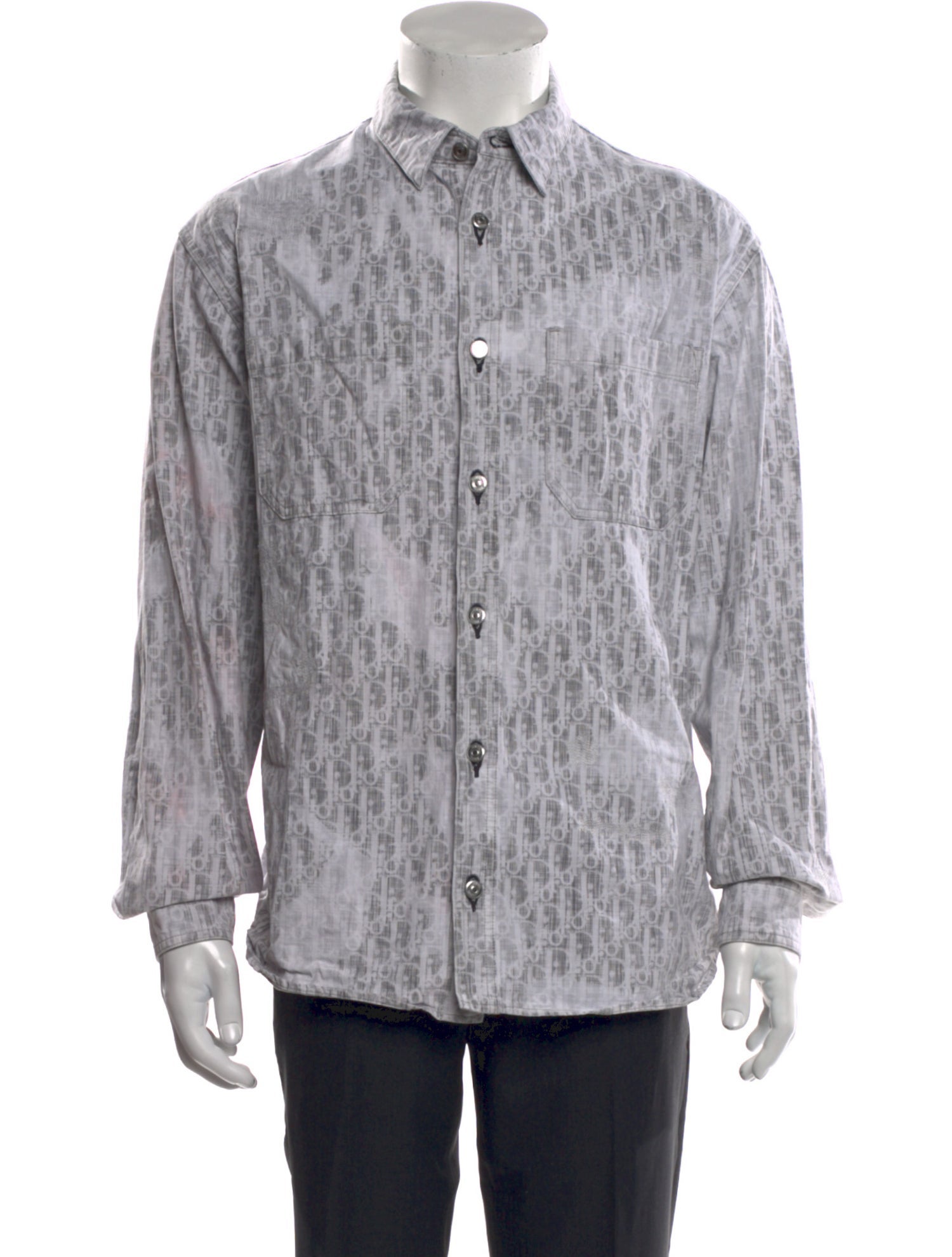 DIOR MEN 2021 Oblique Jacquard Shirt