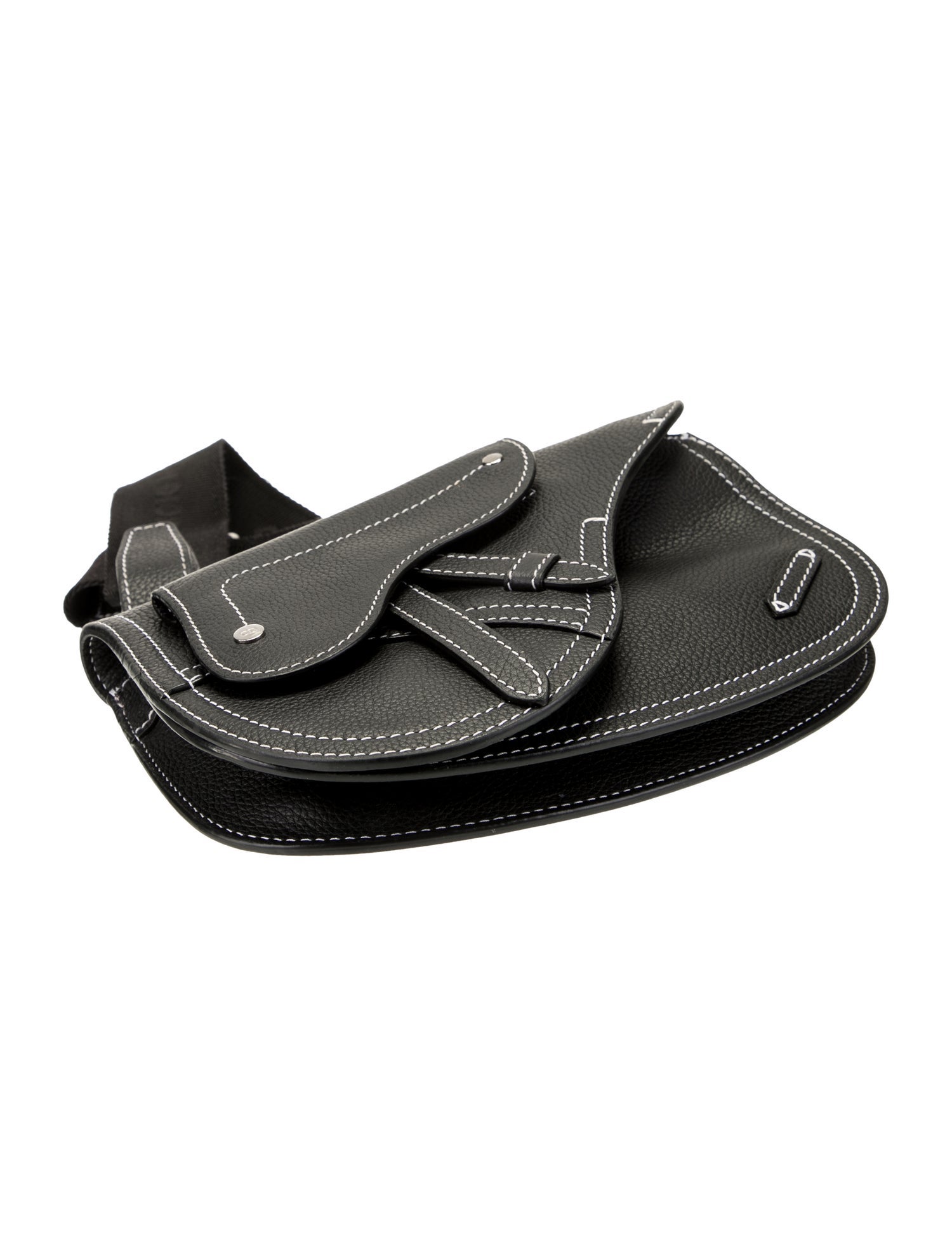 DIOR MEN Leather Crossbody Bag 2022