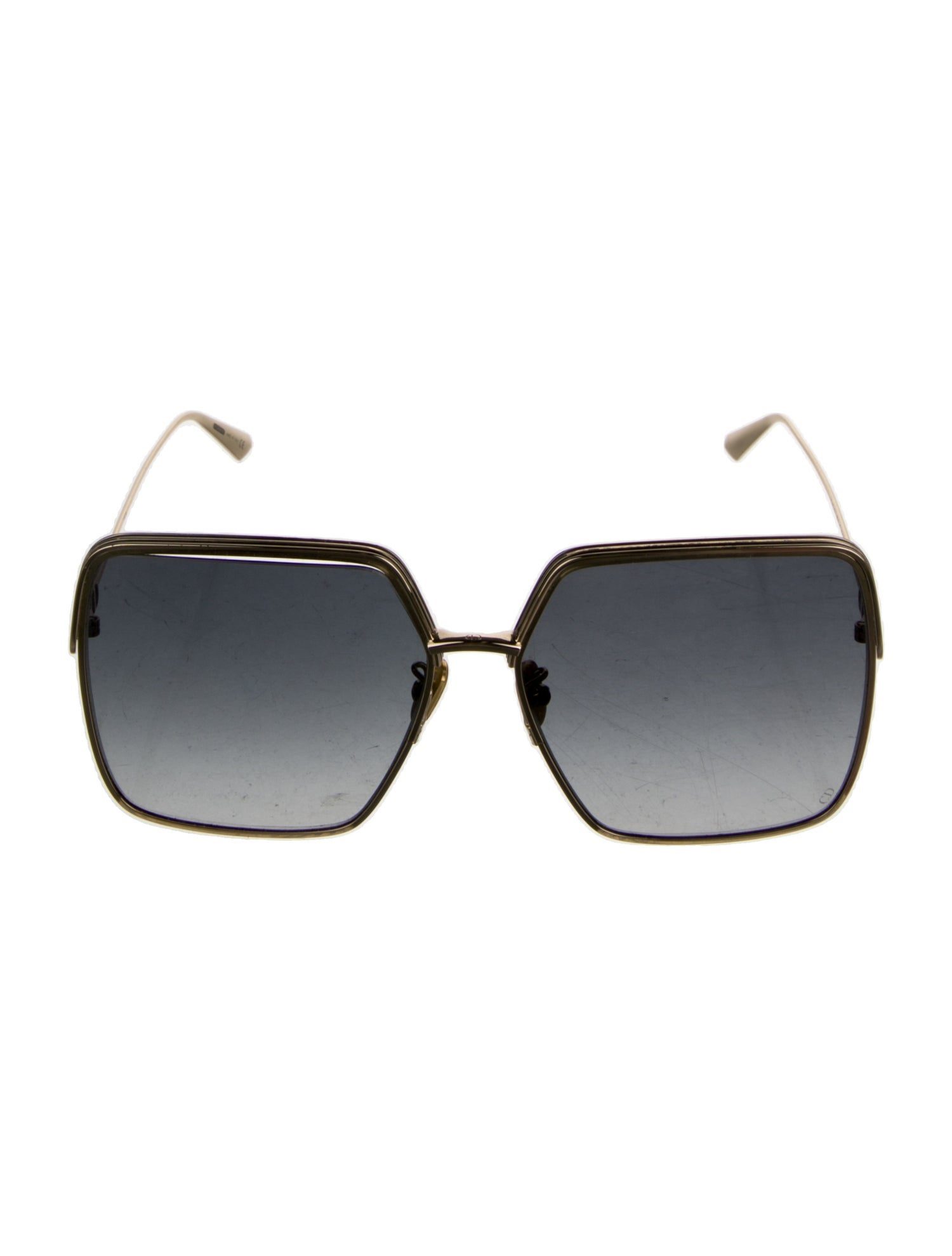 DIOR MEN Oversize Gradient Sunglasses