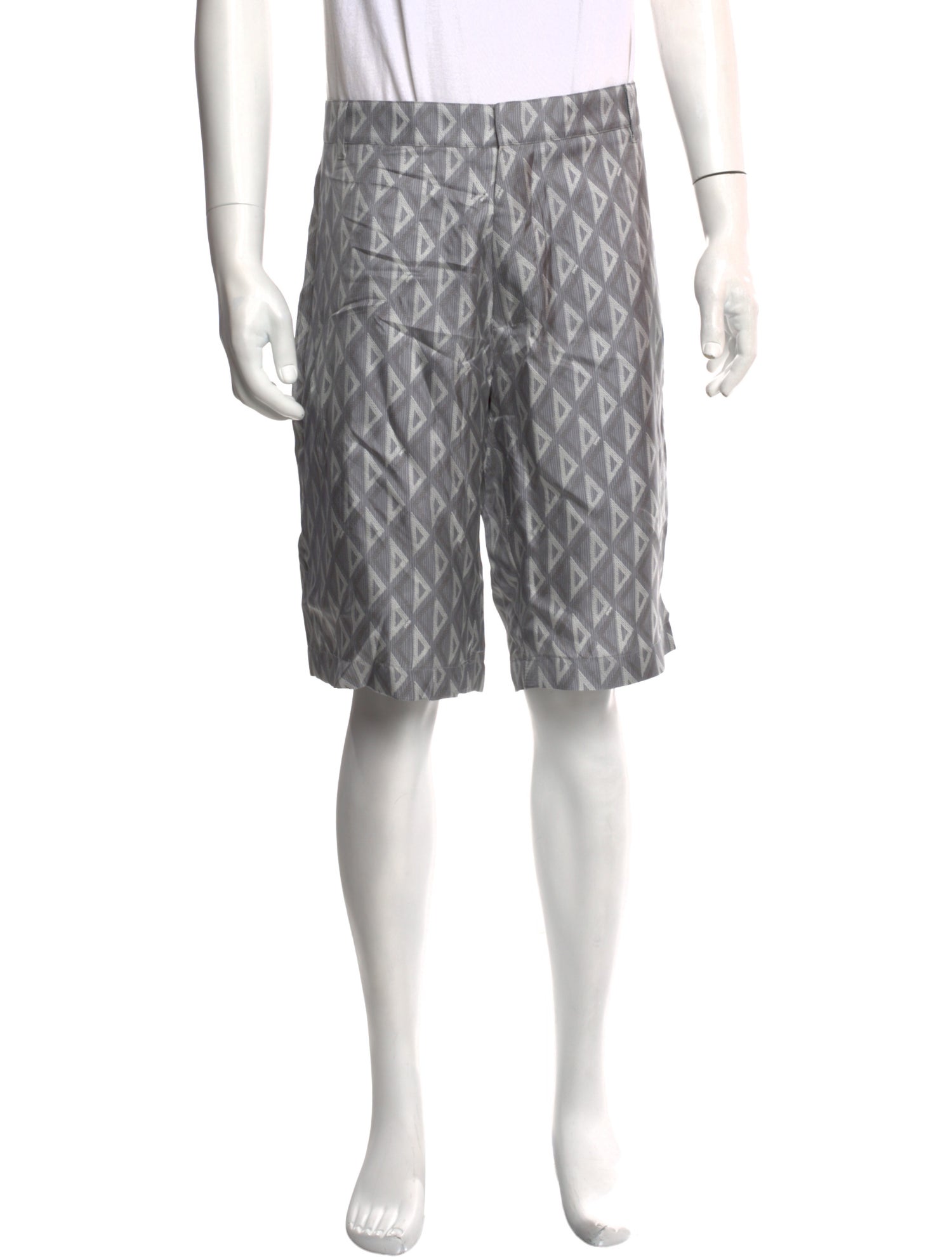 DIOR MEN 2020 Flat Front Shorts