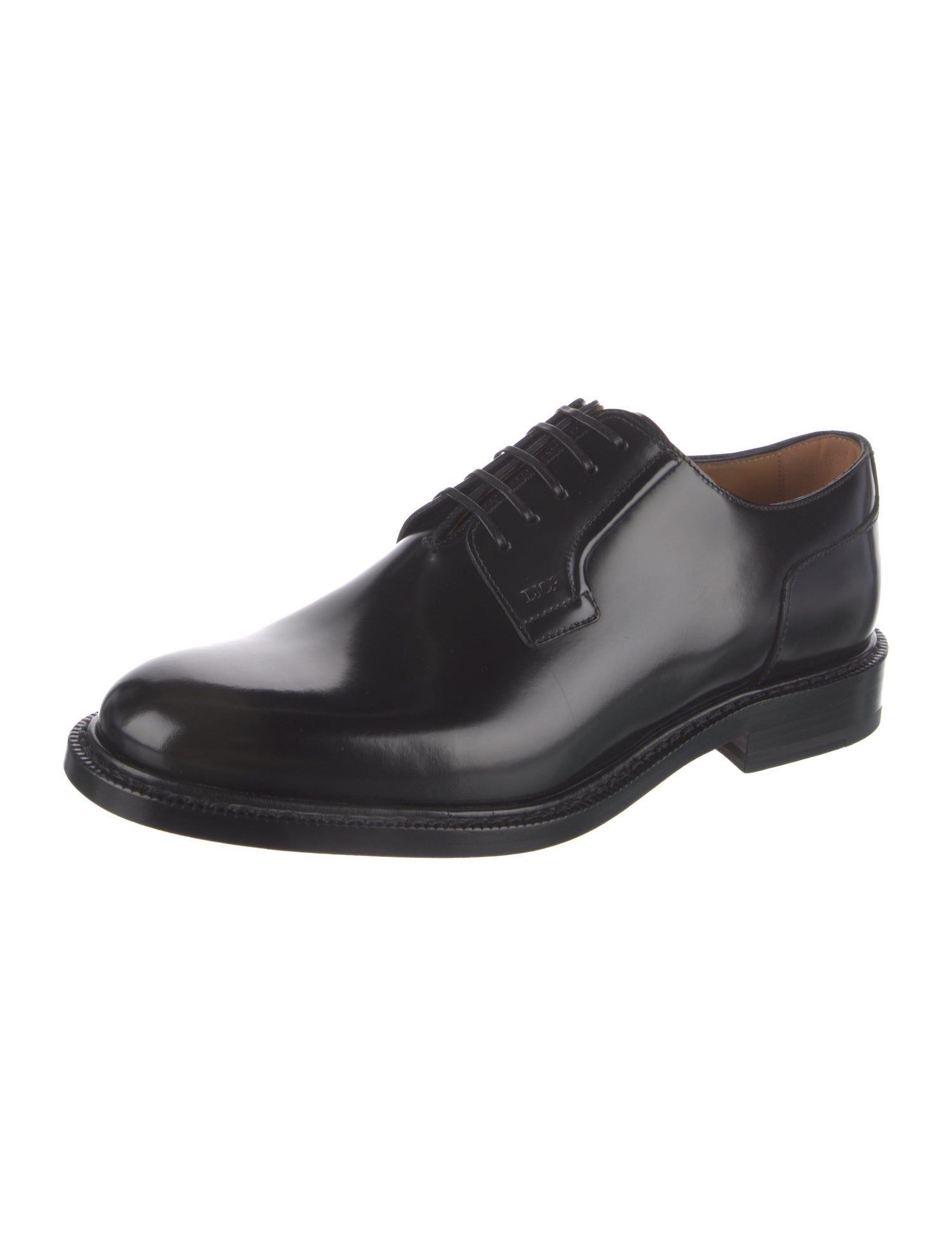 DIOR MEN Leather Derby Shoes
