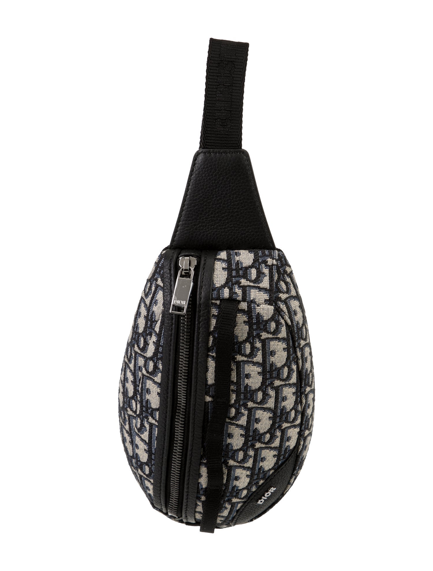 DIOR MEN Oblique Jacquard Belt Bag 2023