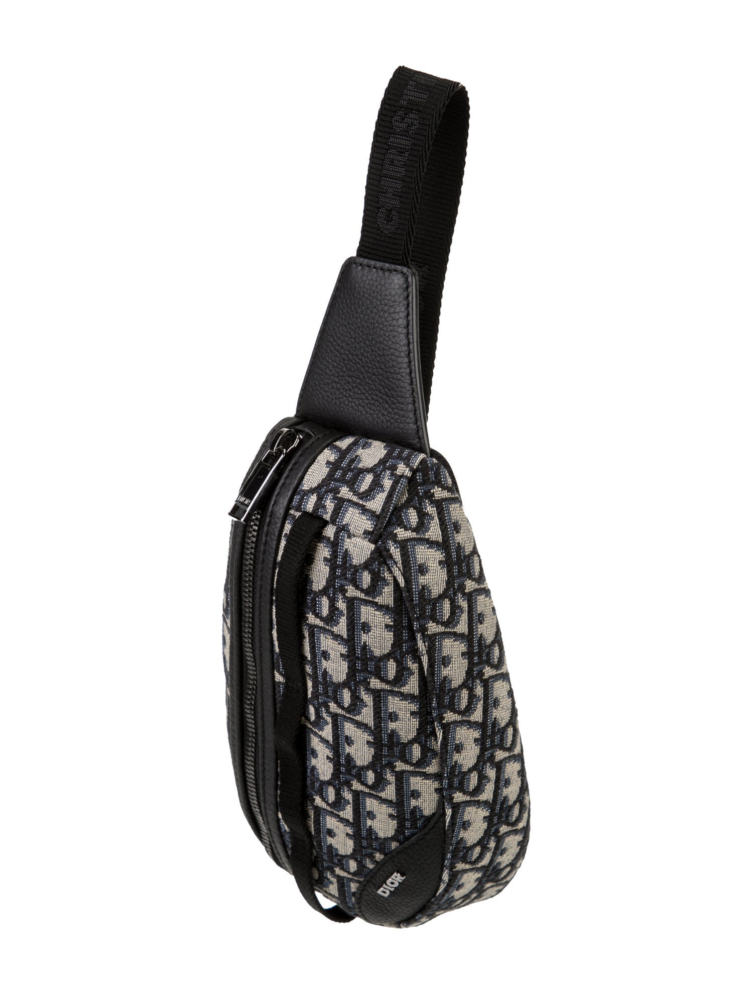 DIOR MEN Oblique Jacquard Belt Bag 2023