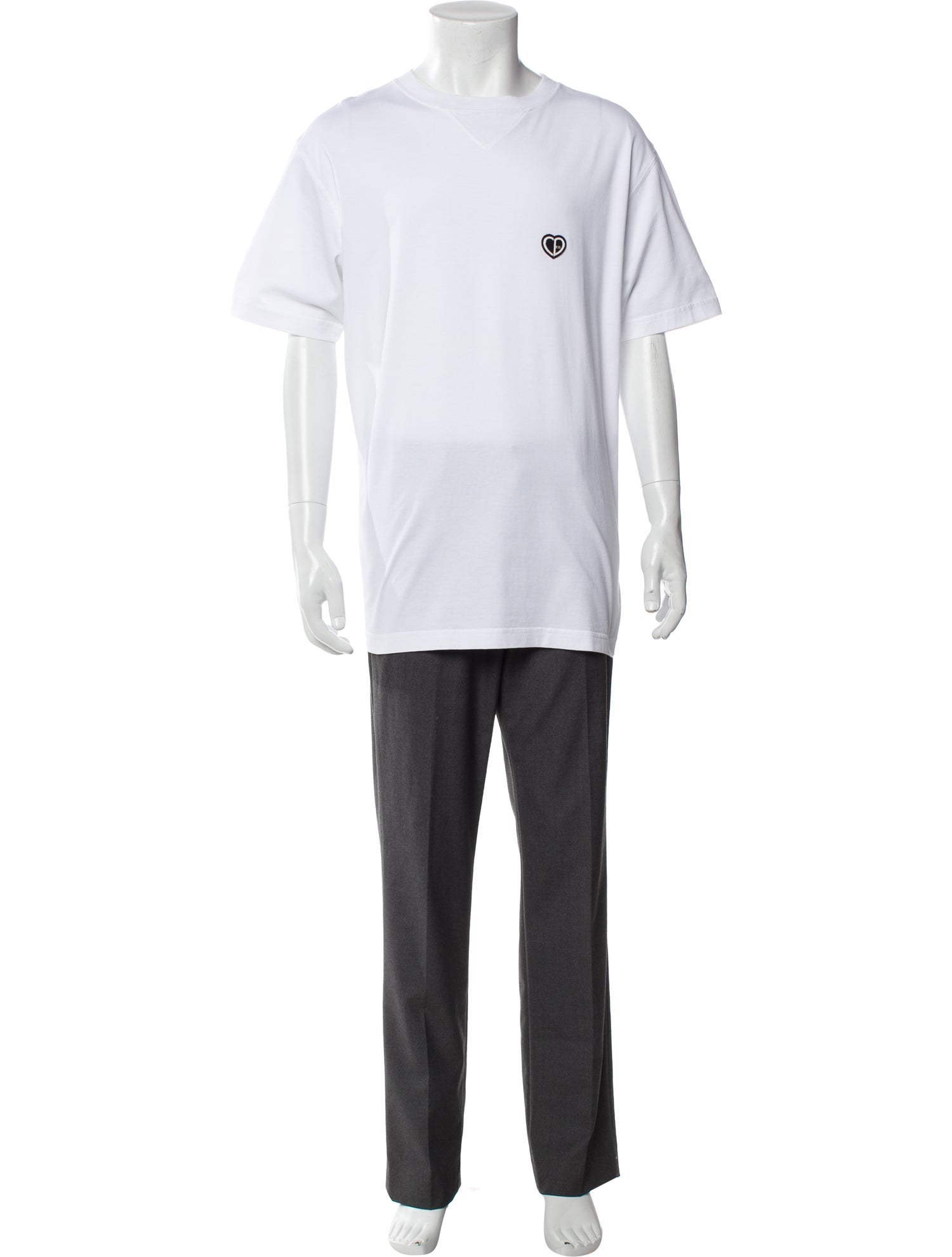 DIOR MEN 2022 CD Heart T-Shirt