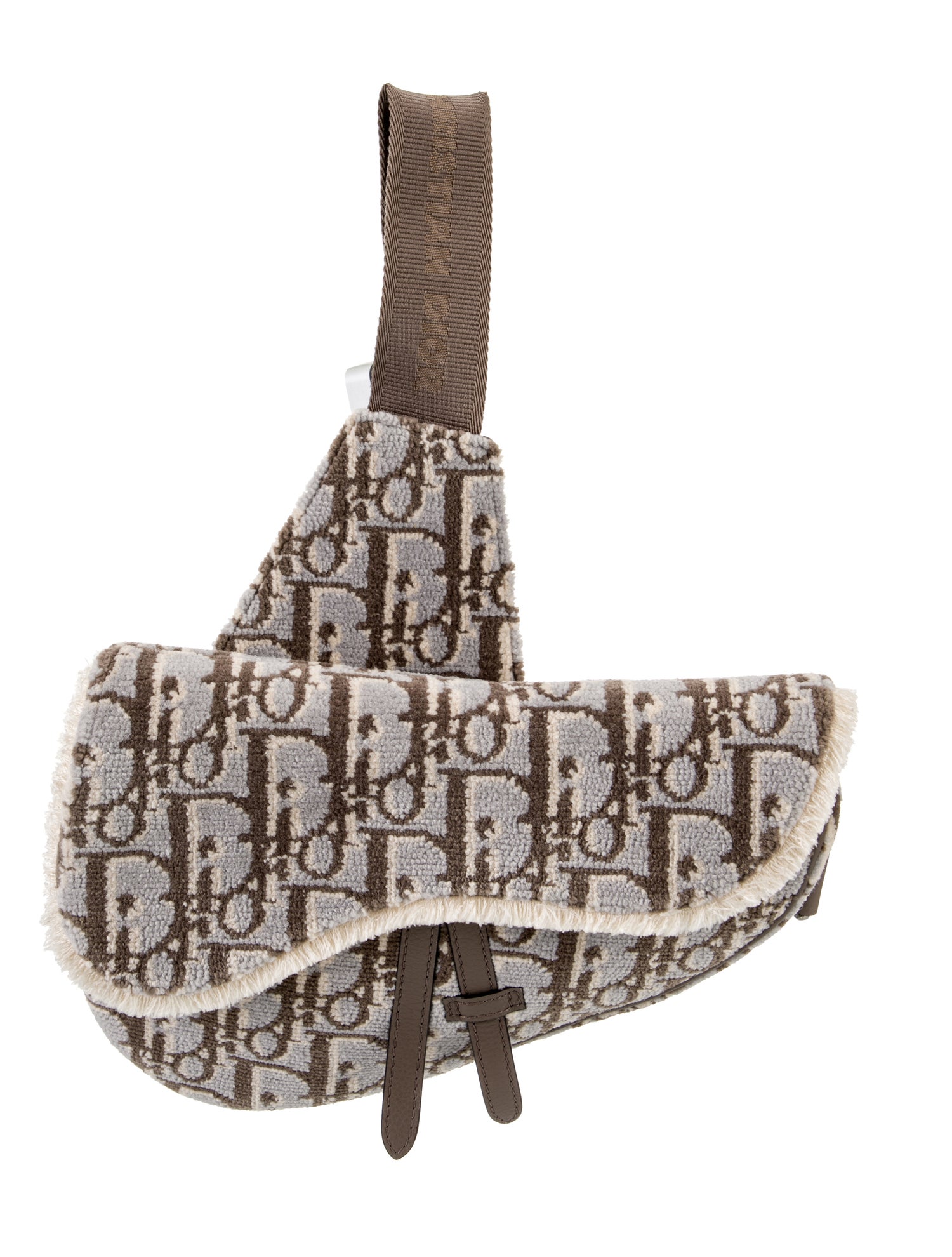 DIOR MEN Oblique Jacquard Tapestry Saddle 2022