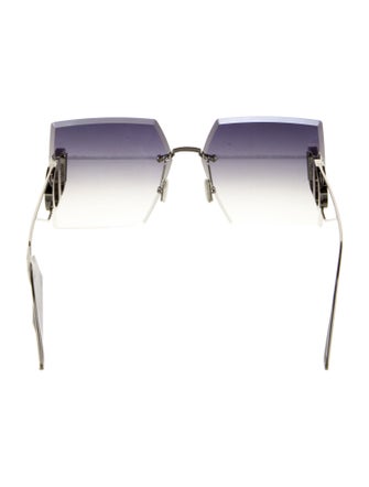 Christian Dior Oversize Gradient Sunglasses