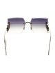 Christian Dior Oversize Gradient Sunglasses
