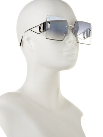 Christian Dior Oversize Gradient Sunglasses
