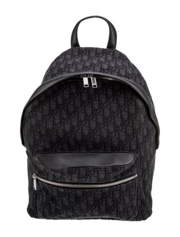 Dior MEN Backpacks Oblique Jacquard Rider 2022