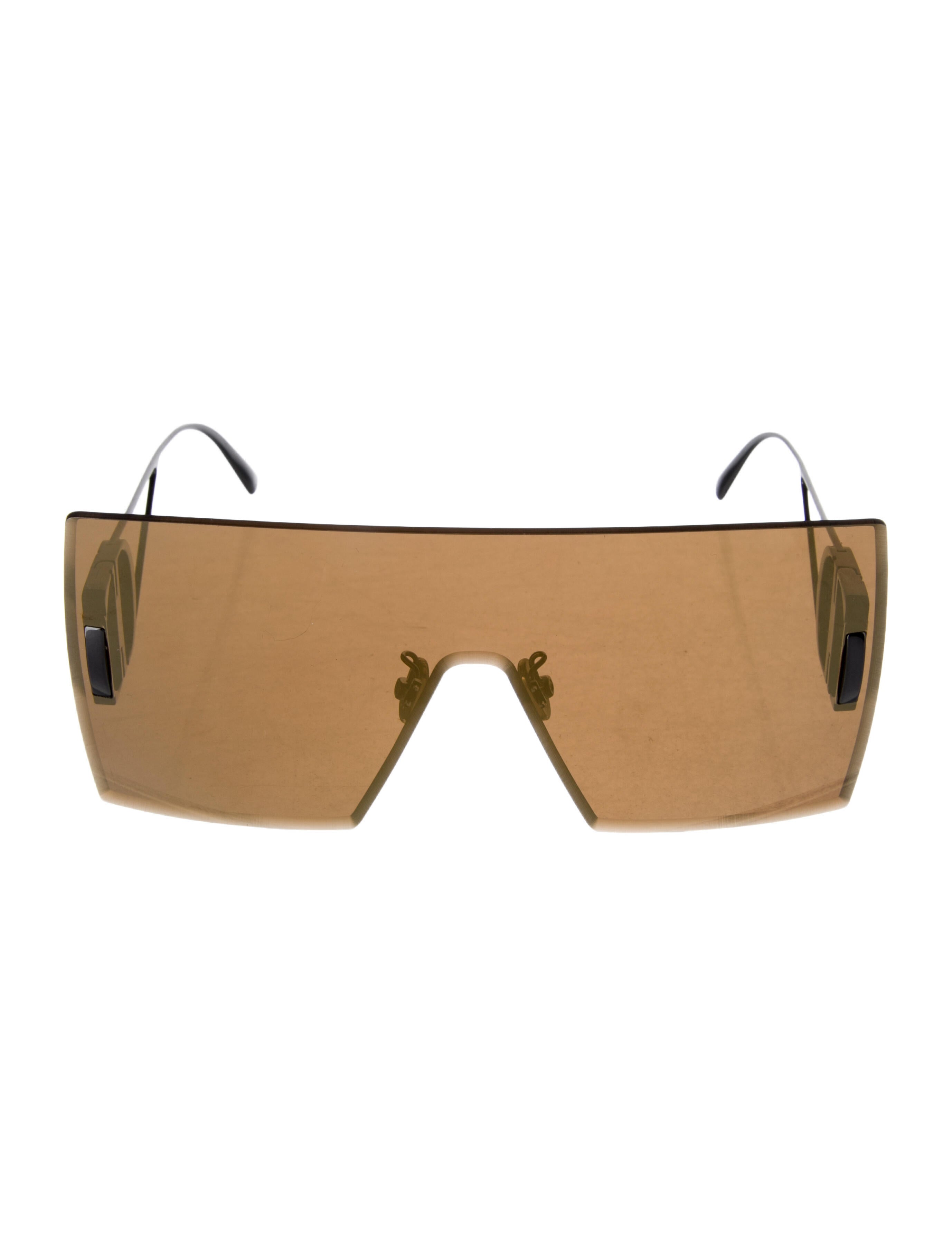 DIOR MEN Shield Tinted Sunglasses
