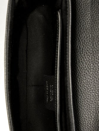 DIOR MEN Leather Messenger Bag