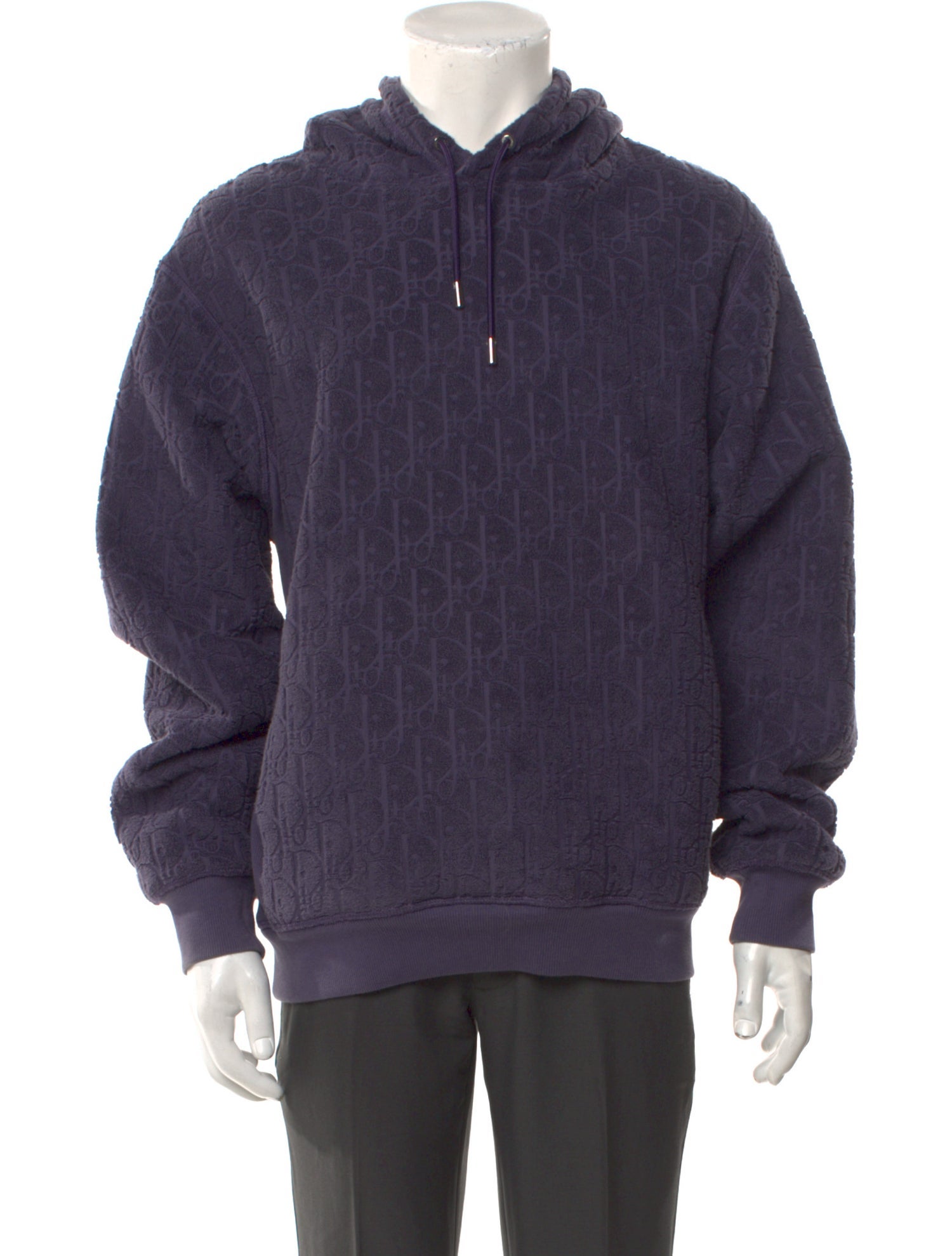 DIOR MEN 2021 Oblique Jacquard Hoodie