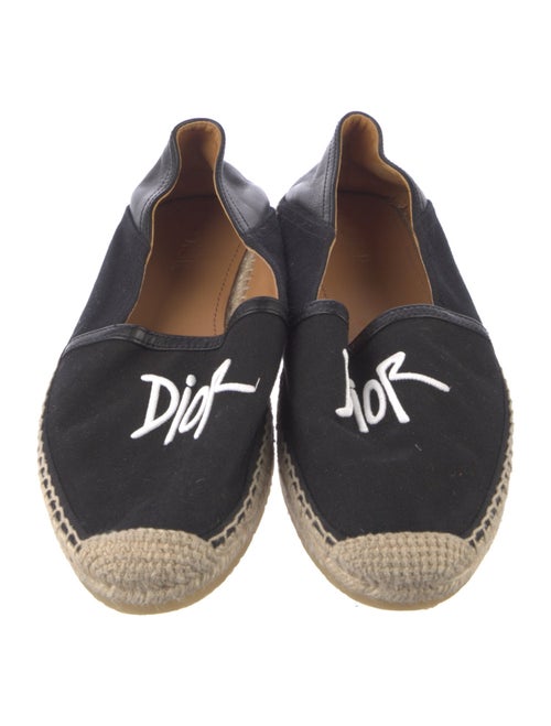 DIOR MEN Canvas Graphic Print Espadrilles