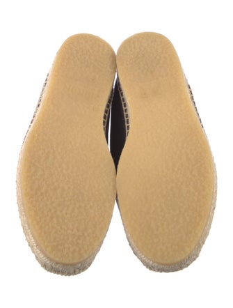 DIOR MEN Canvas Graphic Print Espadrilles