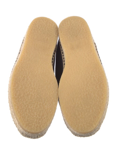 DIOR MEN Canvas Graphic Print Espadrilles