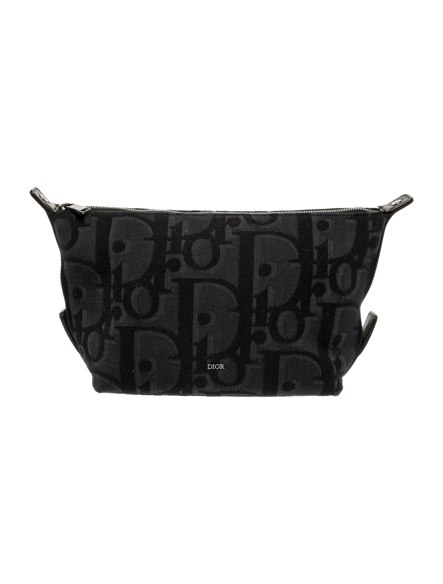 DIOR MEN Oblique Jacquard Pouch 2023