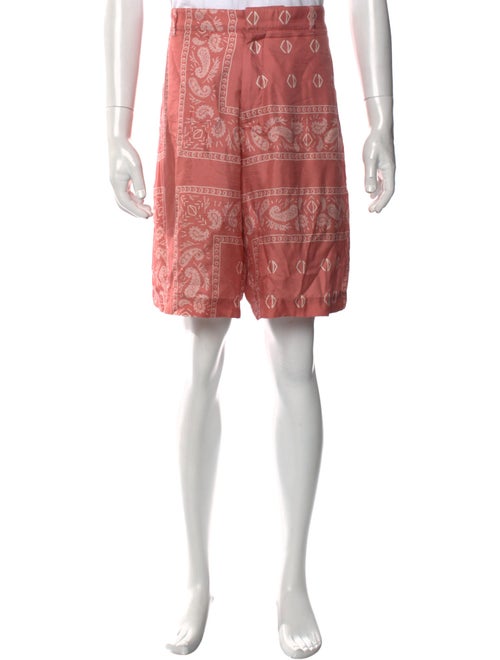 Cactus Jack Dior 2020 Flat Front Shorts