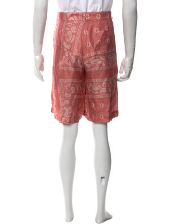 Cactus Jack Dior 2020 Flat Front Shorts