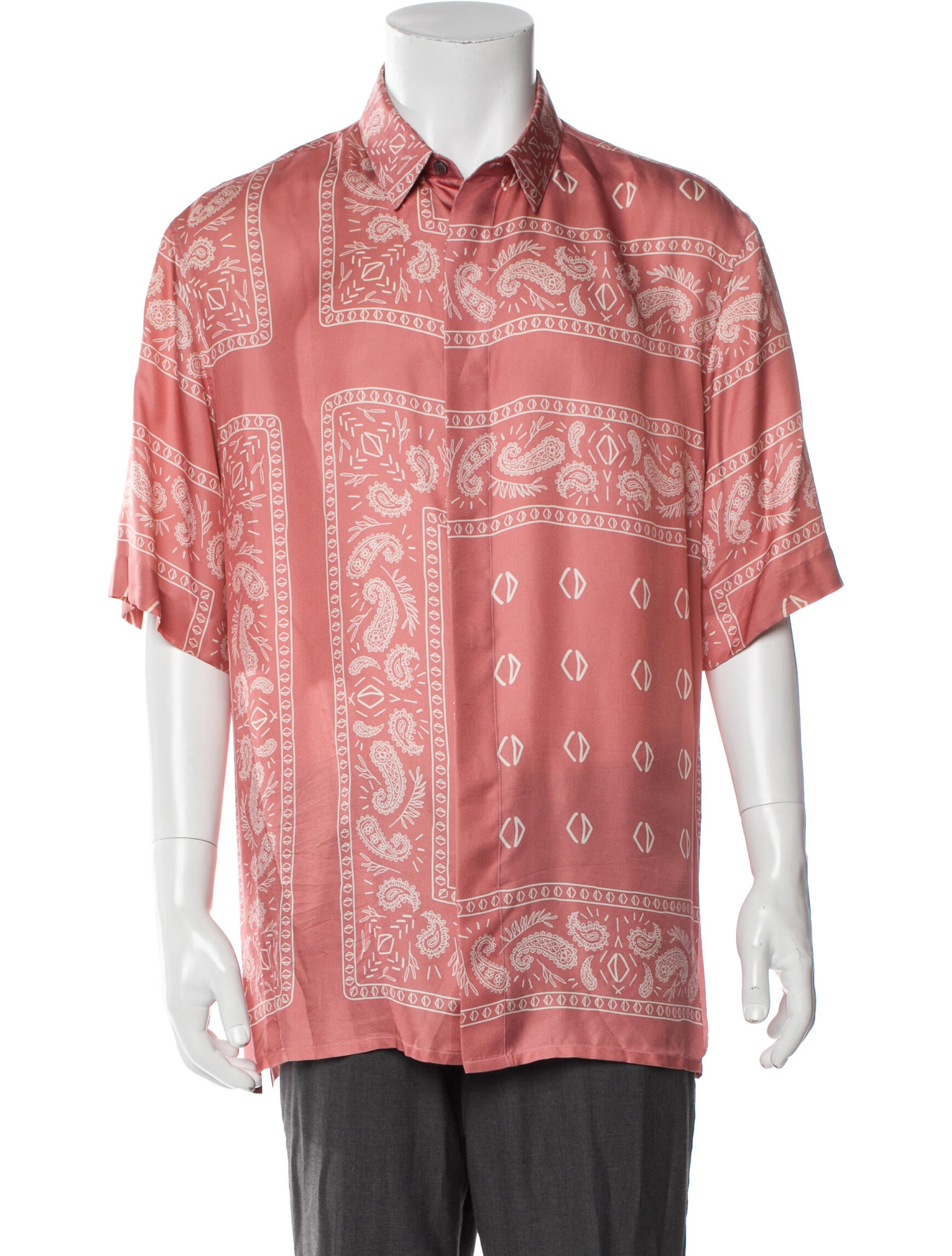 Cactus Jack Dior 2021 Paisley Bandana Shirt