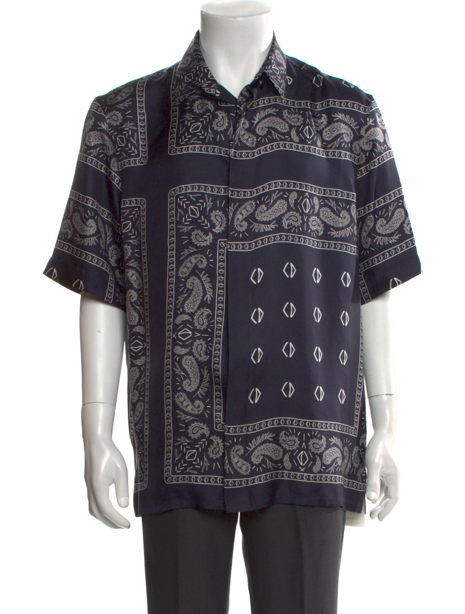 DIOR MEN 2022 Silk Shirt